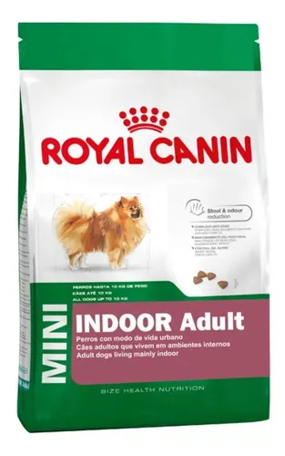 Embalagem Royal Canin Mini Indoor Adult 2,5kg