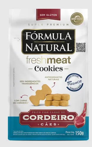 Fórmula Natural Fresh Meat Cookies Cordeiro biscoito natural para cães