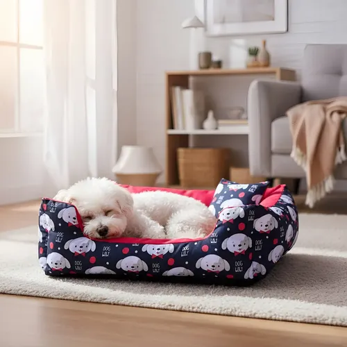 Caminha macia para filhote de cachorro