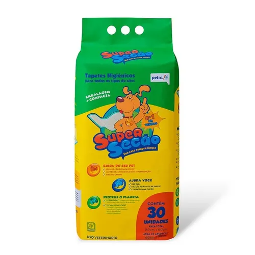 Tapete higiênico Super Seco Petix para treino