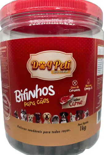 Bifinho macio para recompensar o cachorro no treino
